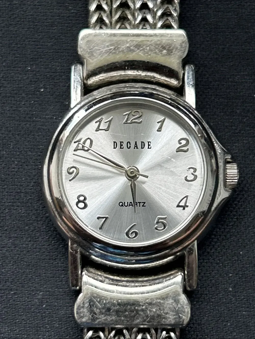 Decade Silver Tone Women’s Quartz Watch